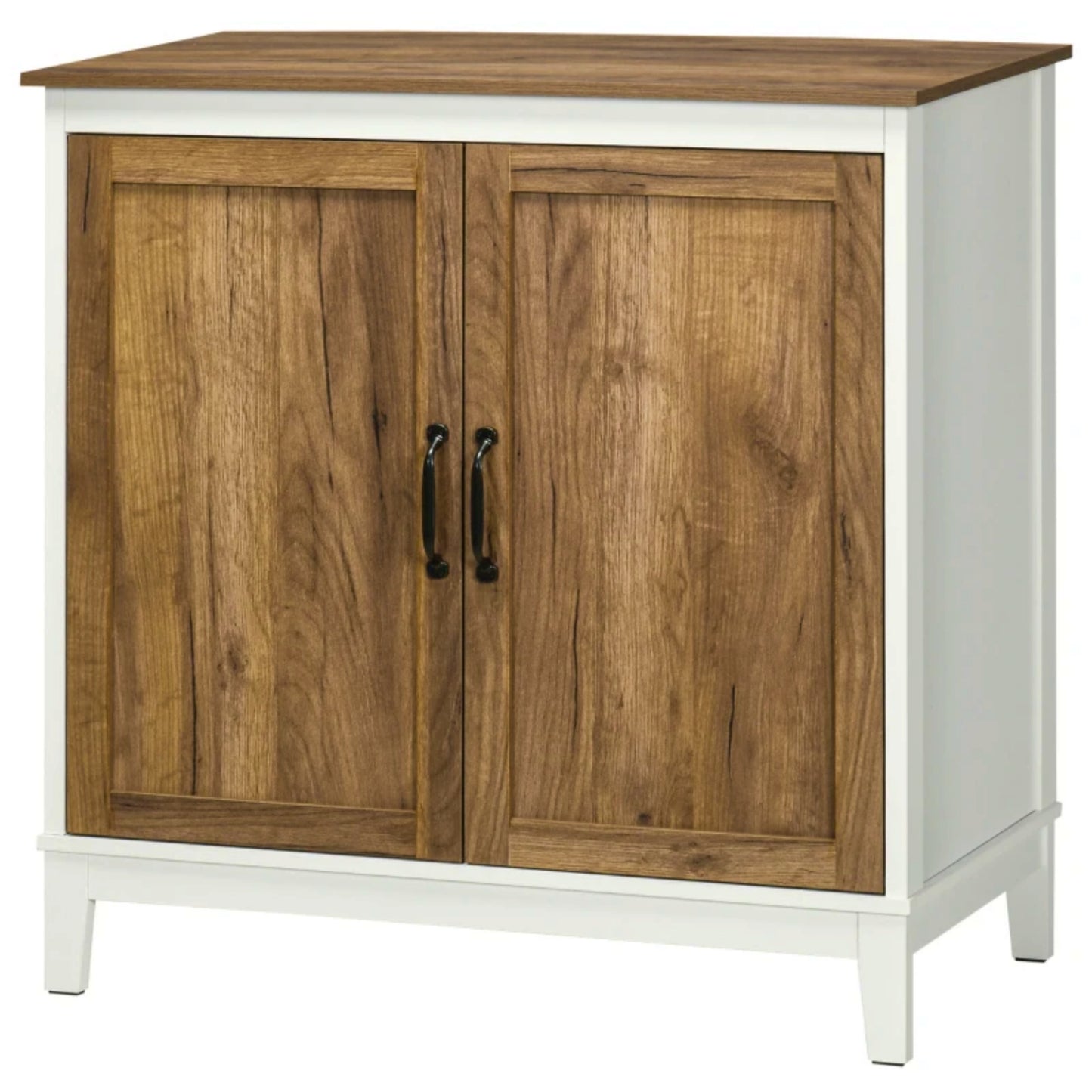 Country Storage Cabinet Rustic Small Sideboard Modern Kitchen Cupboard Console