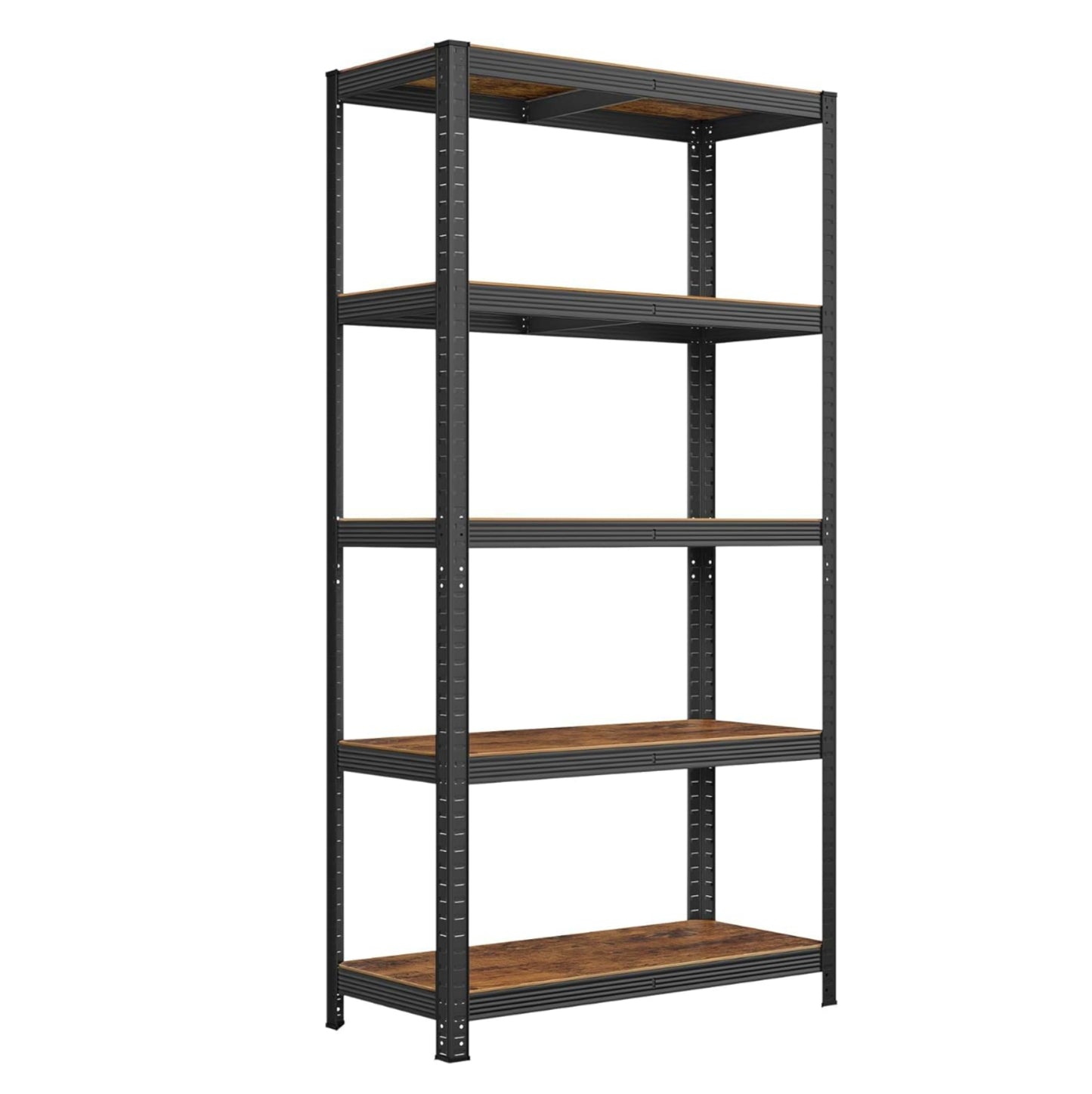 Industrial Shelving Unit Large Metal Bookcase Garage Adjustable Storage Stand