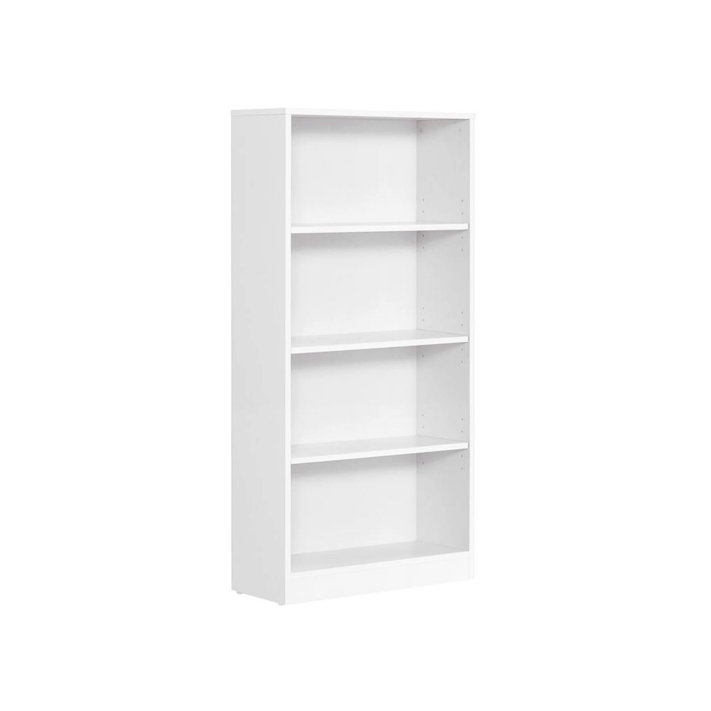 White Modern Bookcase Narrow Storage Unit Lounge Office Bookshelf Slim Cabinet