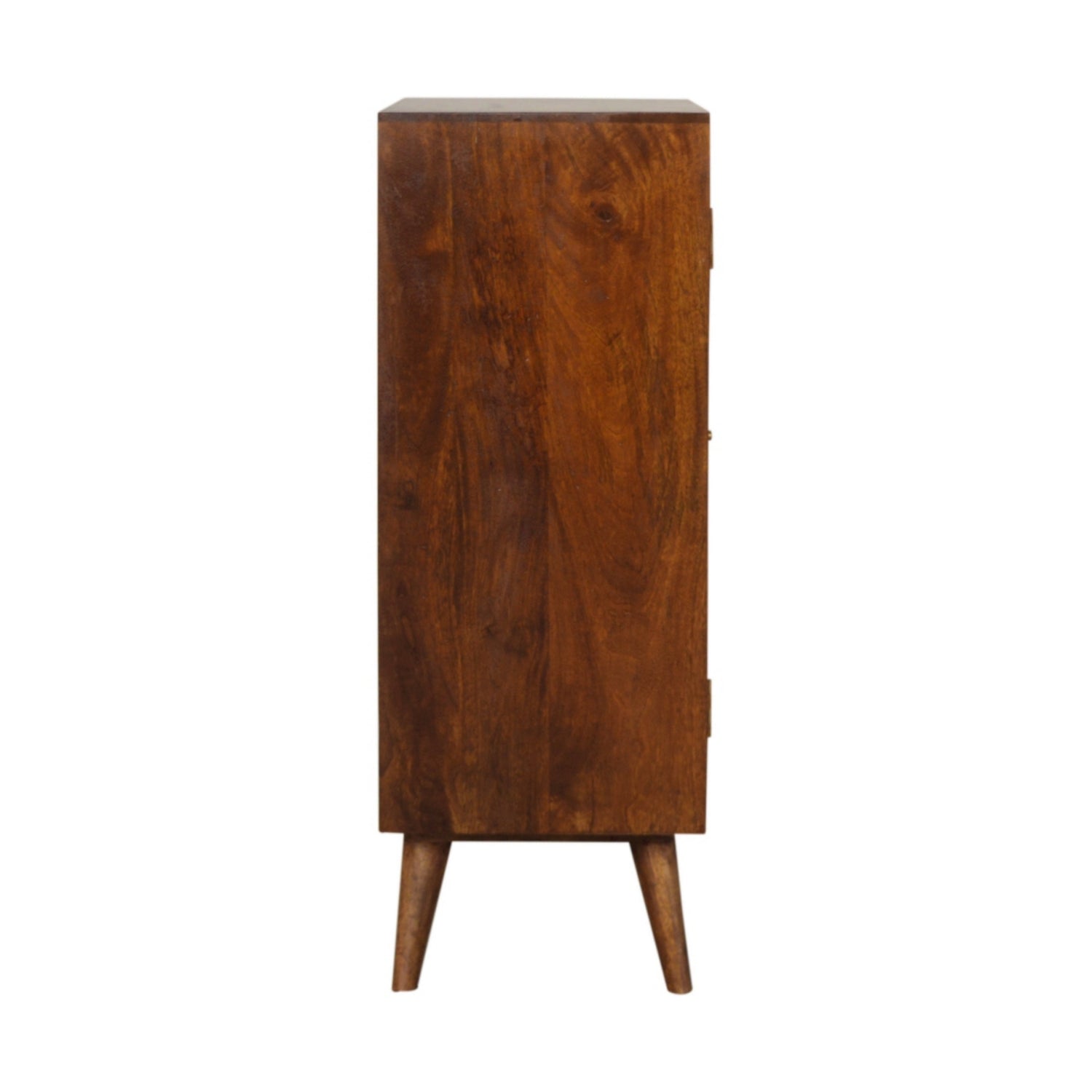 Narrow mid on sale century cabinet