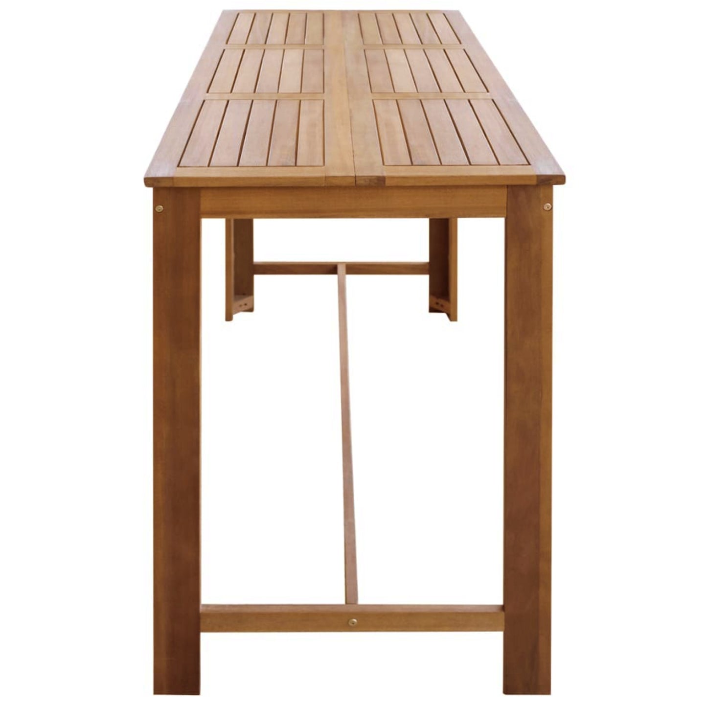 Outdoor Bar Table Wooden Garden Drinks Stand Pub Beer Counter Patio Furniture