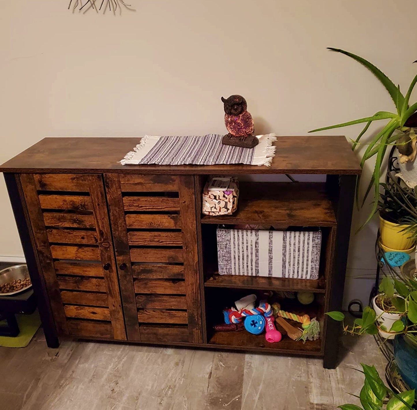 Rustic Storage Sideboard Large Industrial Lounge Cabinet Kitchen Unit TV Console