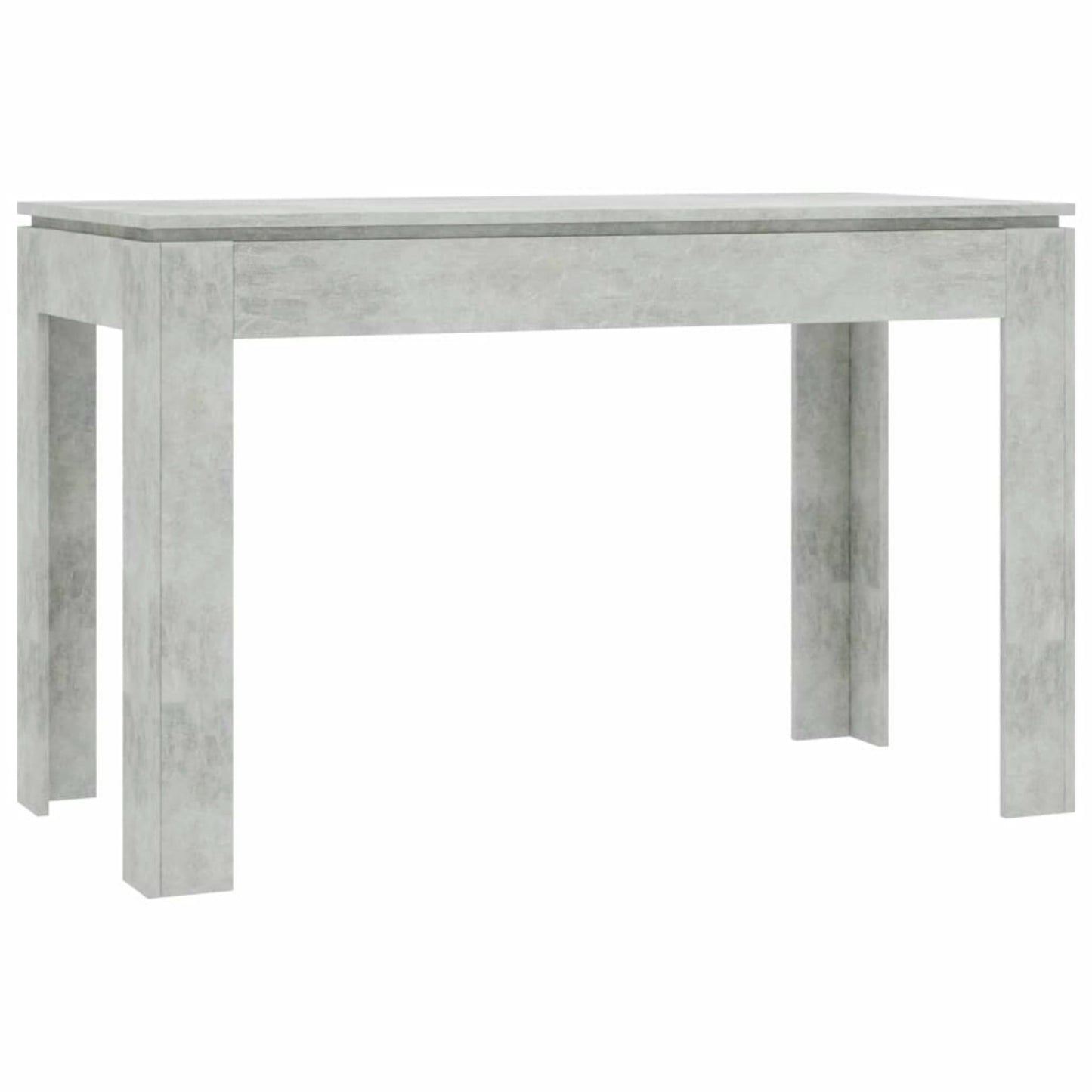 Modern Dining Table Grey Large Kitchen Breakfast Contemporary Furniture