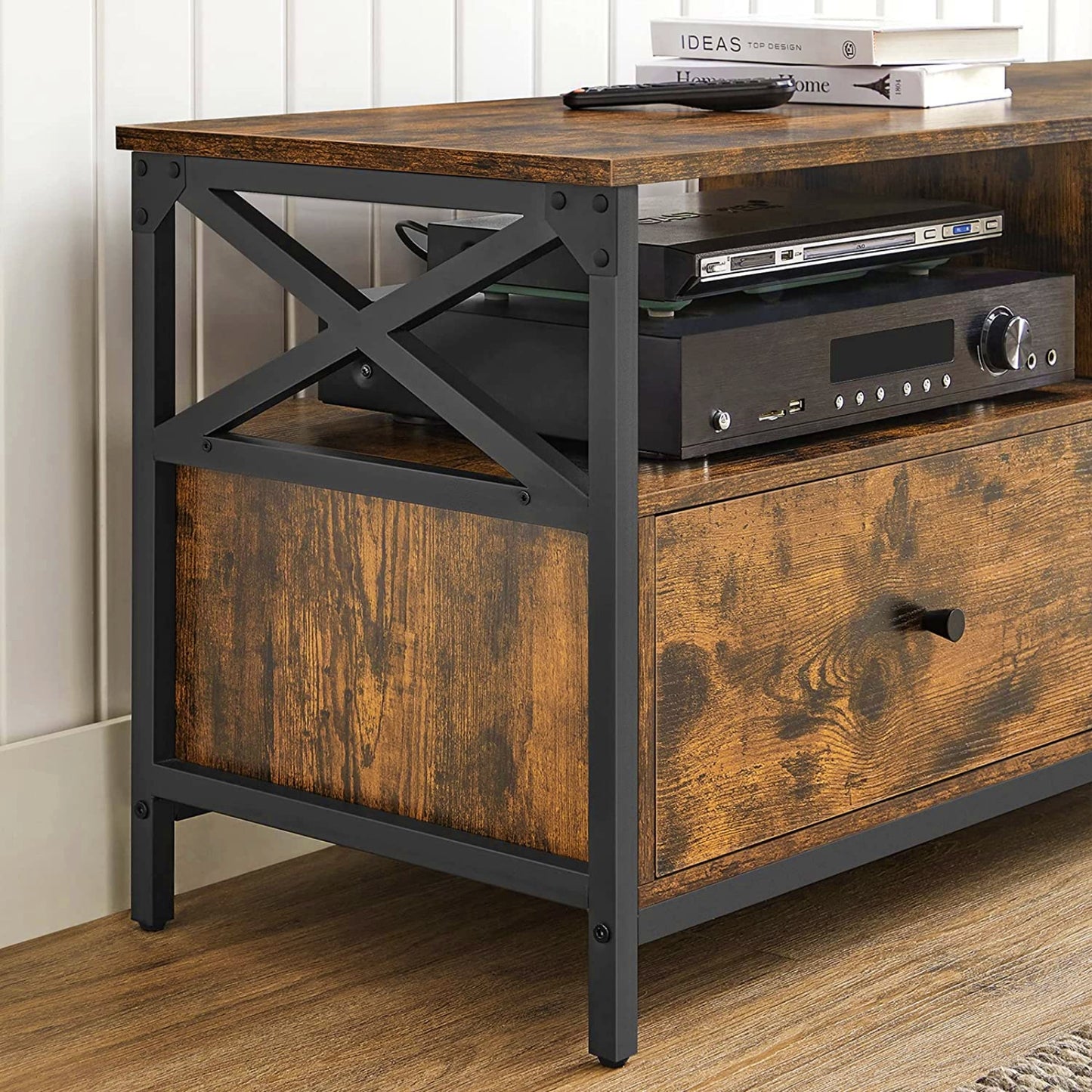 Better homes and gardens deals rustic country tv stand