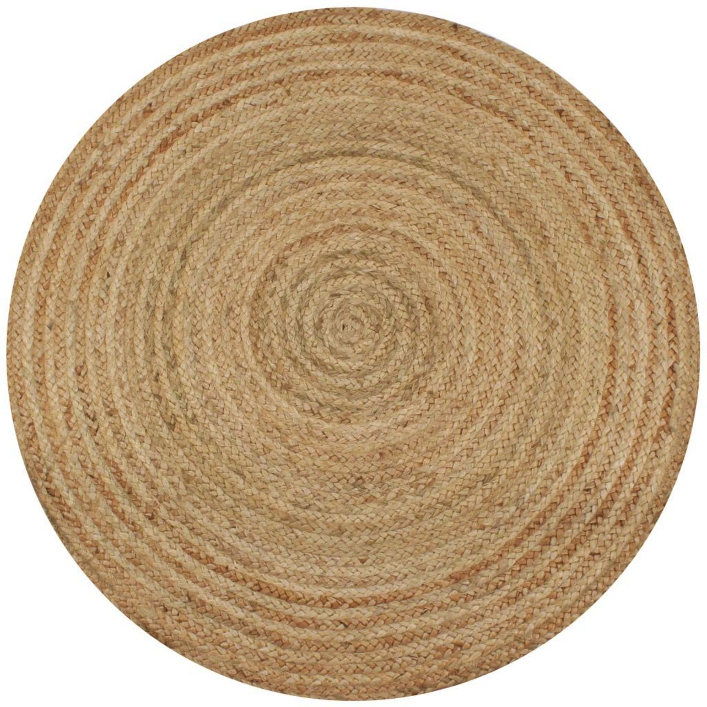 Woven Round Carpet Ethnic Lounge Floor Rug Outdoor Wicker Summer Mat Boho Decor 120cm